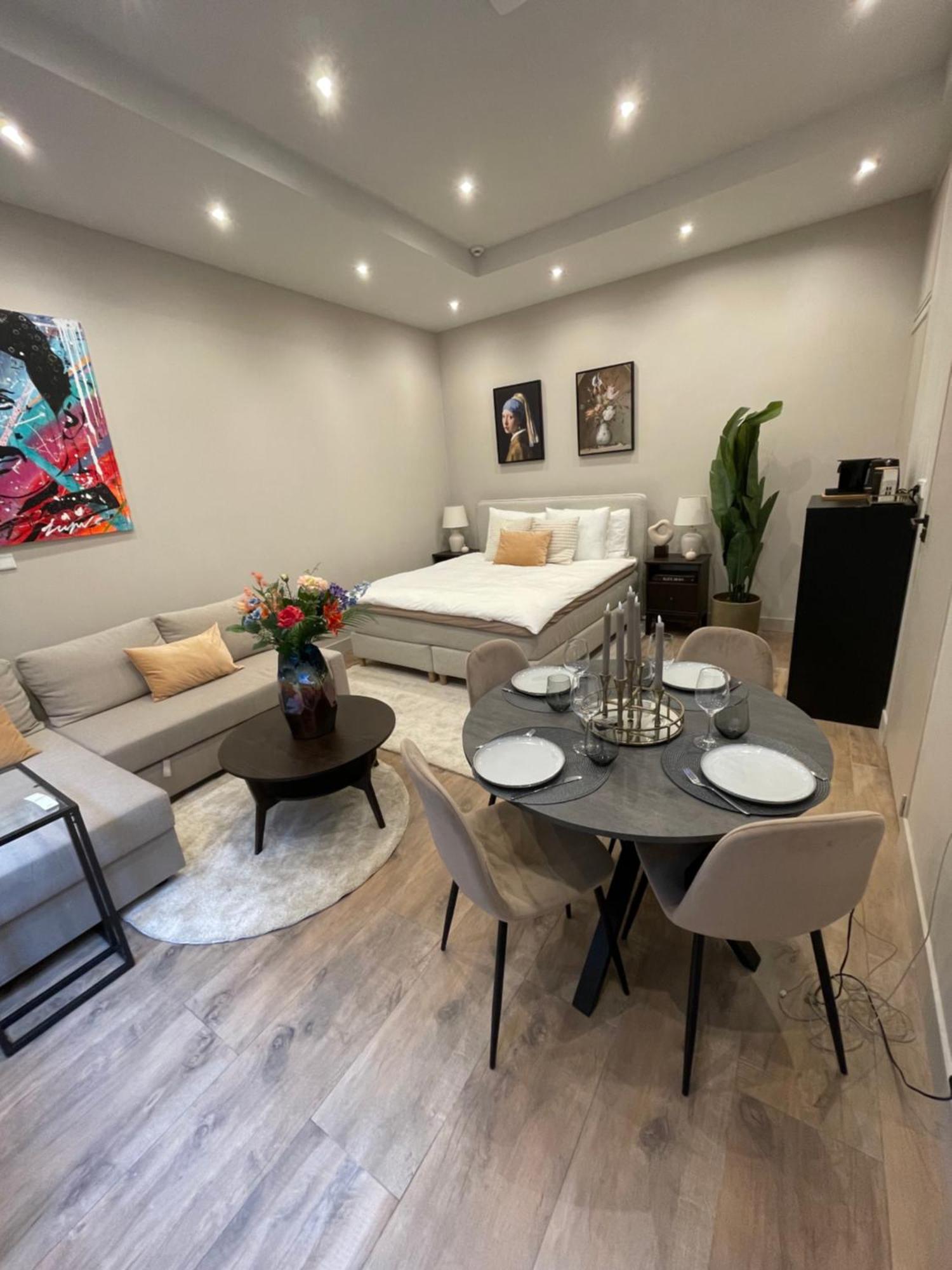 Amsterdam Grachtenappartement Buitenkant foto
