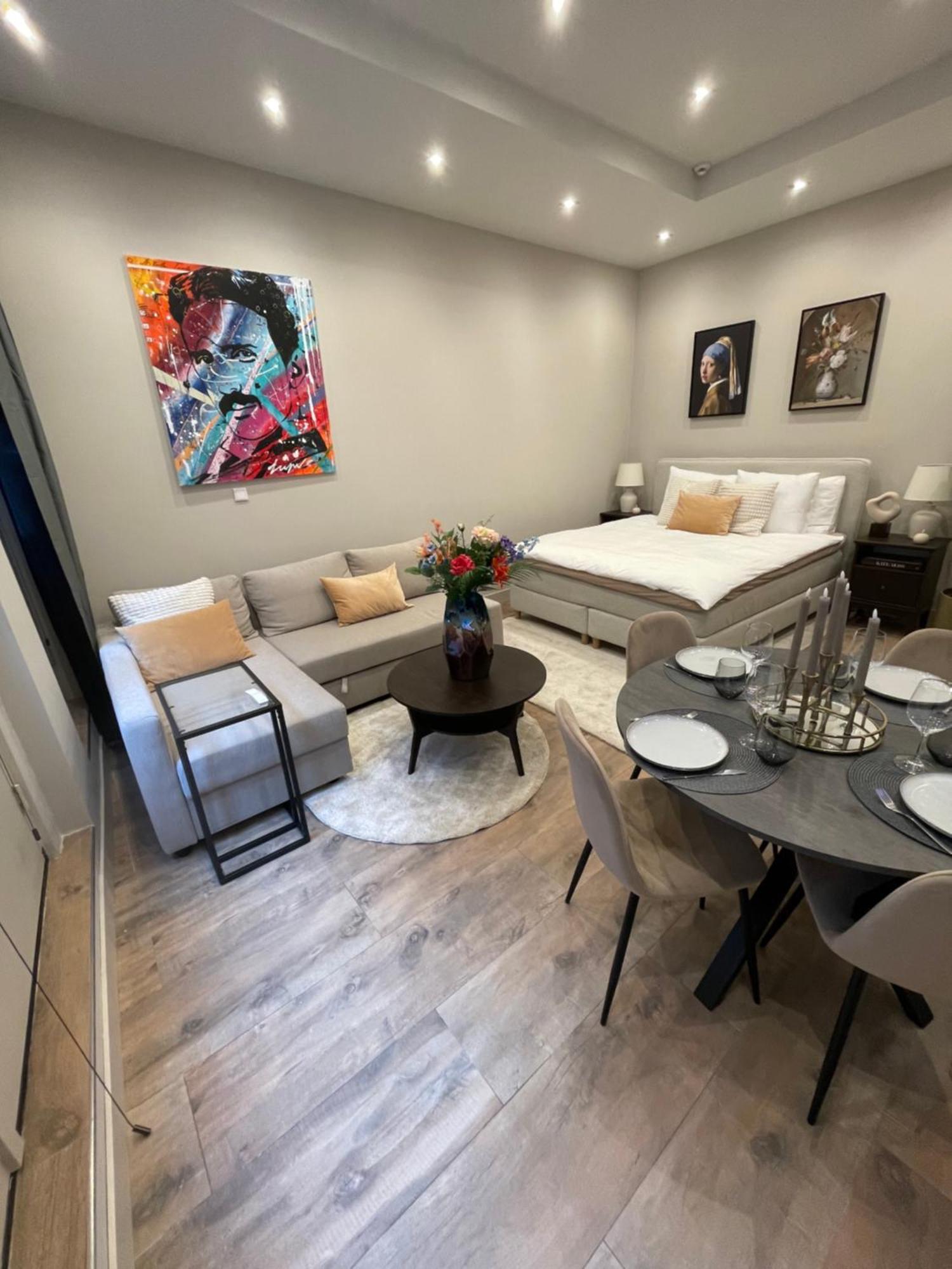 Amsterdam Grachtenappartement Buitenkant foto